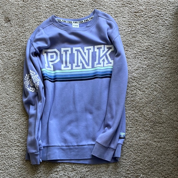 Pink super soft women’s sweatshirt size S lavender color - Picture 1 of 3